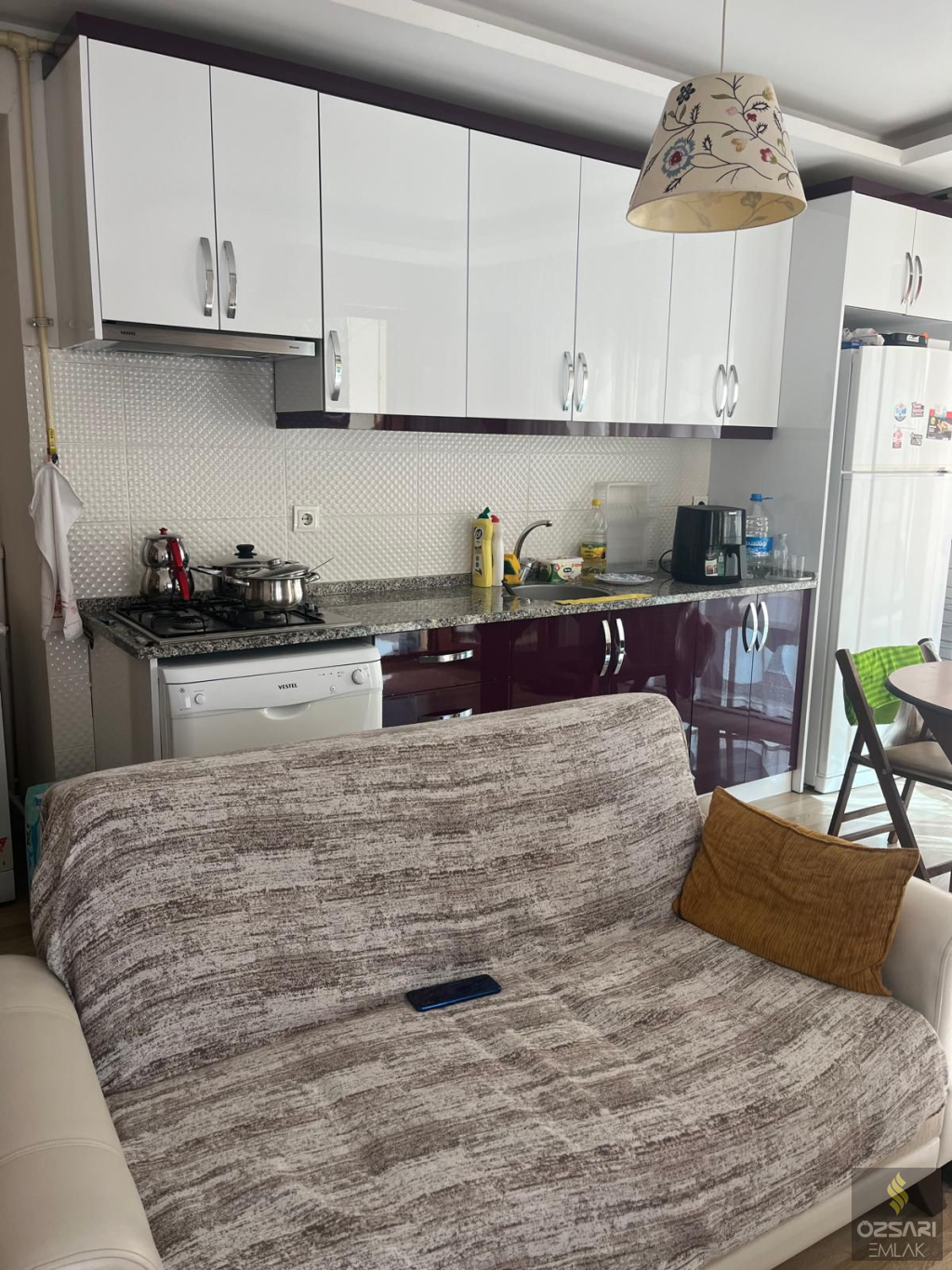 Bornova merkeze yakın 1+1 kiralık 55 m2 Daire